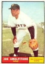 1961 Topps Baseball Cards      087      Joe Amalfitano